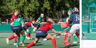 Ook tegen Push was Verweijen ene paar keer dicht bij een doelpunt. Foto: Jan Kruijdenberg.