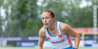Oranje's defensieleider Renée van Laarhoven.