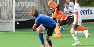 Beeld uit de wedstrijd Warande-Breda. Foto: Rene van Loon