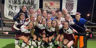 Roden dames 1 maakt rondje voor eigen publiek