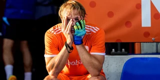 De teleurstelling is van het gezicht van Jip Janssen af te lezen na de verloren halve finale tegen Spanje. Foto: Ewout Pahud de Mortanges