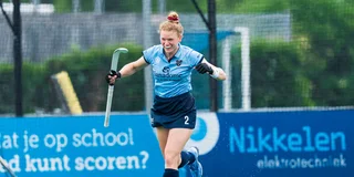 Emma Sophie Hessler maakte een van de zeven doelpunten tegen HBS