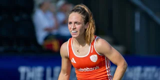 Oranje-verdediger Lisa Post. 