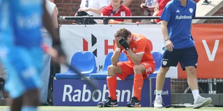 Een balende Joppe Wolbert.