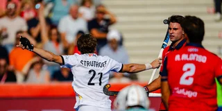 Doelpuntenmaker Michel Struthoff. Foto: Worldsportpics/Bart Scheulderman