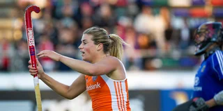 Kim Lammers tijdens het WK 2010. 