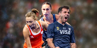 Marijn Veen, Sofia Cairo en Tomas Domene. 