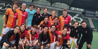 Oranje-Rood ongeslagen naar de halve finales van het NK. Foto: Linda Beunder