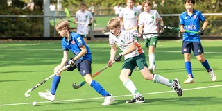 Beeld uit de wedstrijd Warande-Breda. Foto: Rene van Loon