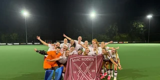 Roden dames 1 bekert door in Silvercup