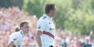 Amsterdam-aanvaller Brent van Bijnen. 