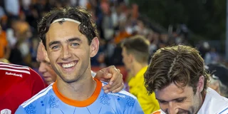 Een brede lach bij Pepijn van der Heijden na zijn geslaagde WK-debuut. Foto: Willem Vernes
