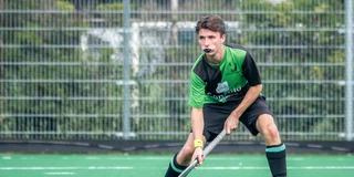 Ben Pieper aan de bal voor Boxmeer. Foto: Arjan Broekmans