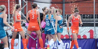 Australië knokte zich terug naar 2-2 tegen Oranje. Foto: Willem Vernes