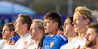 De Oranjemannen tijdens de Pro League. 