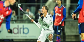 Pepijn van der Valk na een gemiste kans van Pinoké. Foto: Ewout Pahud de Mortanges