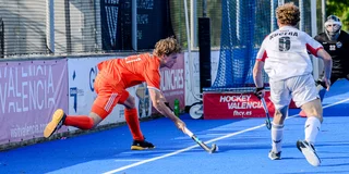 Thije Bakker gevaarlijk in de cirkel. Foto: Worldsportpics/Bart Scheulderman