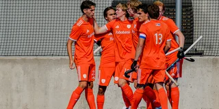 Oranje juicht na weer een treffer. Foto: WorldSportPics/Bart Scheulderman