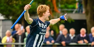 Zes goals heeft HDM-spits Fabian Verzuu dit seizoen al gemaakt. Foto: Bart Scheulderman