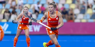 Oranje-international Marleen Jochems. 