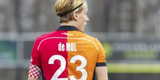 Joep de Mol speelt met nummer 23. 