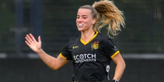 Joosje Burg, goed voor 76 goals onder Dijkstra.