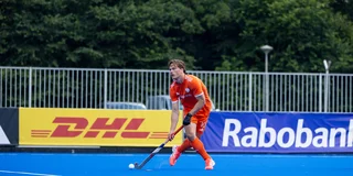 Jorrit Croon in actie tegen Frankrijk. 