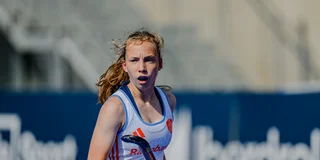 Anouk Slotema een stabiele factor in de defensie. Foto: Worldsportpics/Bart Scheulderman