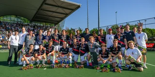 Amsterdam met het NK-zilver. Foto: Bart Scheulderman