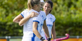 De dames van Kampong staan opnieuw in de finale van het ABN AMRO Hockey Weekend. Foto: Willem Vernes
