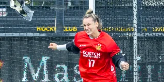 Den Bosch-keeper Laurette Abelen. 