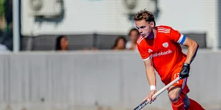 Joppe Wolbert aanvoerder van de Jong Oranje Heren op dit EK. Foto: Worldsportpics/Bart Scheulderman