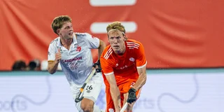 Joep de Mol aan de bal namens Oranje