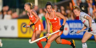 Nunnink in actie tegen België in 2024.