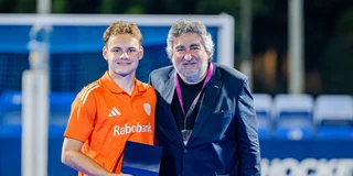 Joppe Wolbert verkozen tot beste speler van het EK U21. Foto: Worldsportpics/Frank Uijlenbroek