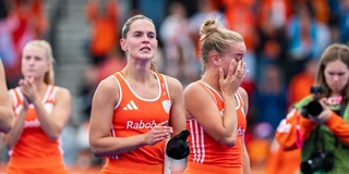 De teleurstelling bij Pien Sanders. Foto: Worldsportpics/Ewout Pahud de Mortanges