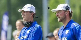 Raoul Ehren met zijn assistent Robert Tigges.