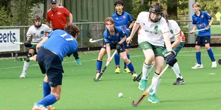 Beeld uit de wedstrijd Warande-Breda. Foto: Rene van Loon