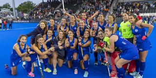Teamfoto Chili na afloop van de WK-wedstrijd tegen Nederland. Foto: Willem Vernes