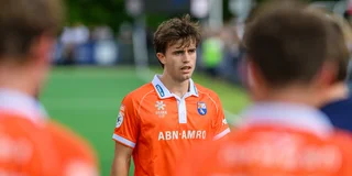 Pere Amat, de achtste Spaanse international uit zijn familie, speelt sinds dit seizoen voor Bloemendaal. Foto: Bart Scheulderman