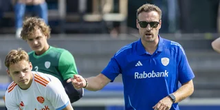 Rick Mathijssen was eerder bondscoach van Jong Oranje Dames. Foto: Willem Vernes