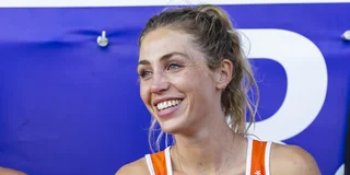 Laura Nunnink is nog altijd op de weg terug na haar kruisbandblessure. Foto: Willem Vernes