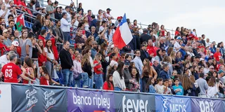 Het fanatieke Chileense publiek. Foto: Worldsportpics/Rodrigo Jaramillo