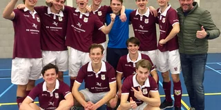 Teamfoto van Hattem uit het archief van Patrick Jeuken, met helemaal rechts Jeuken, en bovenste rij, derde van links Floris Middendorp.