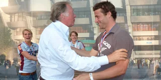 Jons Hensel met Santi Freixa. Foto: archief Amsterdam