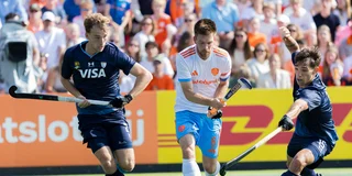 De Oranjemannen spelen in de groepsfase tegen Argentinië. Foto: Willem Vernes