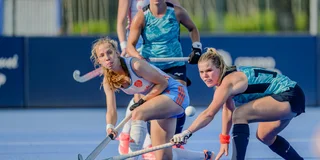 Anouk Slotema in actie tegen Engeland. Foto: Worldsportpics/Bart Scheulderman