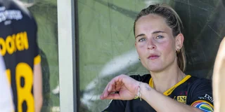 Den Bosch-aanvoerder Pien Sanders.
