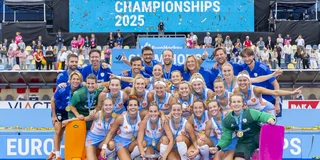 De Europese titel voor de Oranje Dames in 2025. Foto: Willem Vernes