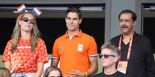 Premier Rob Jetten op de tribune. Foto: Willem Vernes
